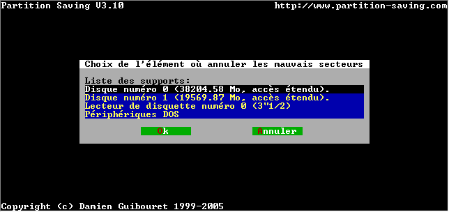 prise d'écran