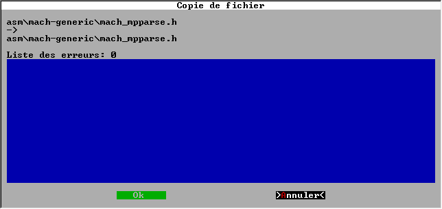 prise d'écran